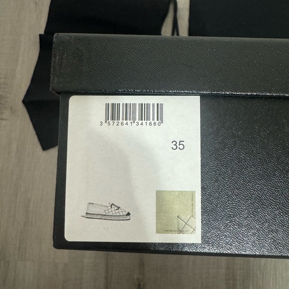 Chanel Canvas Diamond Quilted CC espadrilles - Picture 14 of 14